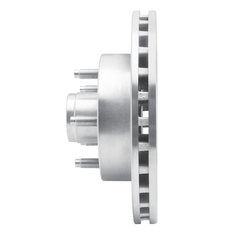 Ford Ranger Brake Rotor (1) - Front Right - R1 Concepts - Drilled & Slotted - Silver - `98-`02